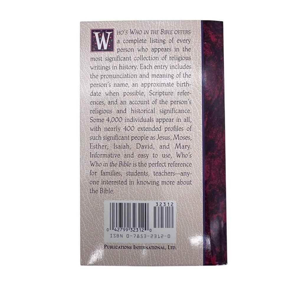 Bible Reference Library 3-Volume Box Set Vintage 1999 Almanac Facts Who's Who - Picture 9 of 16